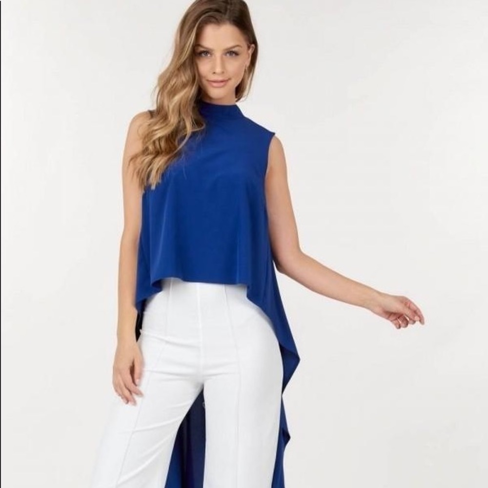 🚨🚨 SOLD OUT Sleeveless High Low Top